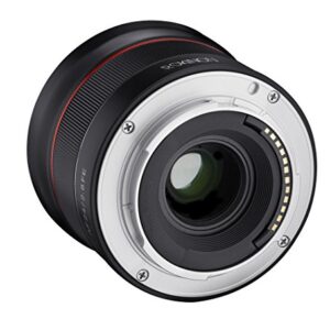 Rokinon AF 24mm f/2.8 Wide Angle Auto Focus Lens for Sony E-Mount, Black (IO24AF-E)