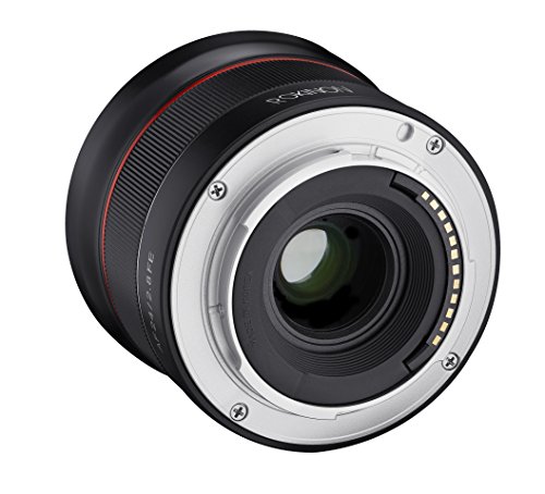 Rokinon AF 24mm f/2.8 Wide Angle Auto Focus Lens for Sony E-Mount, Black (IO24AF-E)