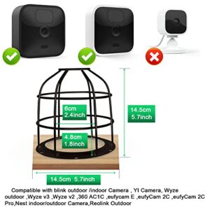 UYODM Anti-Theft Camera Mount Cage, Compatible with Blink Outdoor,Blink Mini,Blink Indoor Camera