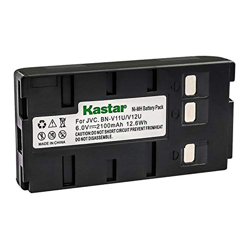 Kastar Video Camera Battery Replacement for Panasonic PV-BP18 PV-BP17 PV-BP15 HHR-V20A/1B HHR-V40A/1B VW-VBH1E VW-VBH2E VW-VBR1E VW-VBR2E VW-VBS1 VW-VBS1E VW-VBS2 VW-VBS2E