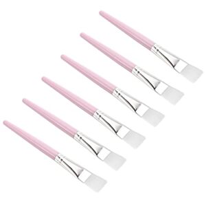 patikil succulent cleaning brush 6pack 152mm gardening tools plant brush for garden pink handle