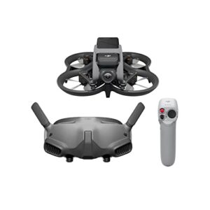 dji avata pro-view combo (dji goggles 2) – first-person view drone uav quadcopter with 4k stabilized video, super-wide 155° fov, built-in propeller guard, hd low-latency transmission