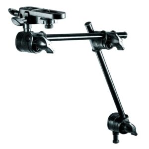 Manfrotto 196B-2 143BKT 2-Section Single Articulated Arm with Camera Bracket (Black)