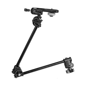 Manfrotto 196B-2 143BKT 2-Section Single Articulated Arm with Camera Bracket (Black)