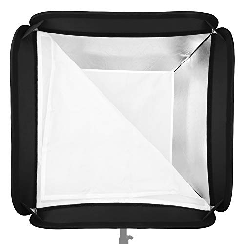 Godox Softbox 32''x32'' 80CMx80CM Fast-Setup Foldable Bowens Mount Softbox, Photography Lighting Softbox for Camera Flash Photography Studio Flash