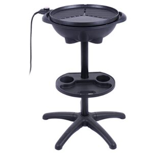 New Electric BBQ Grill 1350W Non-stick 4 Temperature Setting Outdoor Garden Camping