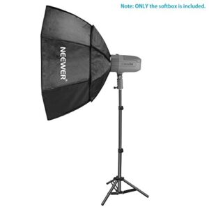 Neewer 32x32inches/80x80centimeters Octagon Flash Softbox with Grid and Bowens Mount Speedring Compatible with Nikon Canon Sony Pentax Olympus Panasonic Lumix Neewer Flash