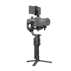 dji ronin-sc – camera stabilizer, 3-axis handheld gimbal for dslr and mirrorless cameras, up to 4.4lbs payload, sony, panasonic lumix, nikon, canon, lightweight design, cinematic filming, black