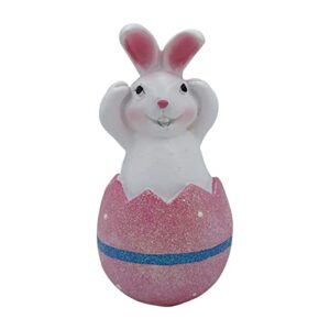 easter bunny ornament eggs statue ornament garden decoration
