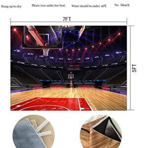 Flowerstown Basketball Backdrop Basketball Party Decorations for Birthday Parties for Fans Room or Sports backdrops Basketball Playground Theme Photography Backdrop Decoration 7x5ft FT070