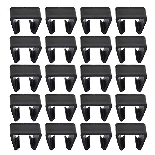 FOCCTS 20 Pcs Outdoor Furniture Clips, Patio Sofa Clips, Rattan Furniture Clamps, Outdoor Sectional Fastener, Connect The Sectional or Module Outdoor Couch Patio Furniture