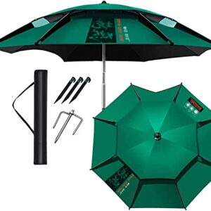 HXR Fishing Umbrella Fishing Umbrella Thickened Umbrella Windproof Sunshade Rainproof Garden Parasol Umbrella Portable Beach Umbrella Outdoor Sunshade Fishing Umbrella