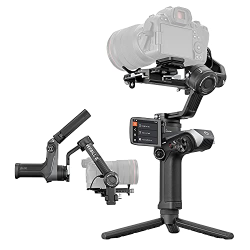 Zhiyun Weebill 2 Camera Stabilizer 3-Axis Gimbal Stabilizer for DSLR and Mirrorless Camera with 2.88” Flip-Out Touchscreen for Sony A1 A7IV A7III A7S3 Canon R5 R6 5D4 Panasonic GH6 GH5