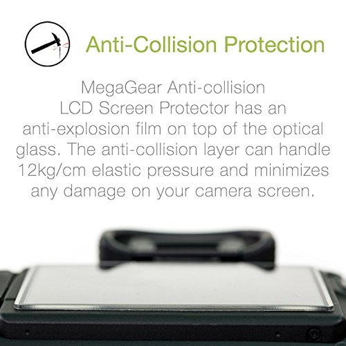 Mega Gear MG1241 Camera LCD Optical Screen Protector Compatible with Panasonic Lumix DC-ZS80, DC-ZS70