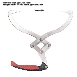 Log Tongs,Heavy Duty Claw Hook for Loading Work,Skidding Tongs Log for Lifting Wooden Claws, Suitable for Handling Wood in The Garden,11.8" Jaw Opening