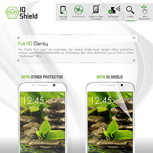 IQ Shield Screen Protector Compatible with Sony Alpha (SLT-A55) LiquidSkin Anti-Bubble Clear Film