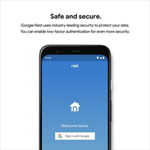 Google Nest Cam Outdoor - 1st Generation - Weatherproof Camera - Surveillance Camera with Night Vision - Control with Your Phone
