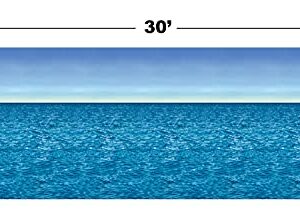 Ocean & Sky Backdrop Party Accessory (1 count) (1/Pkg)