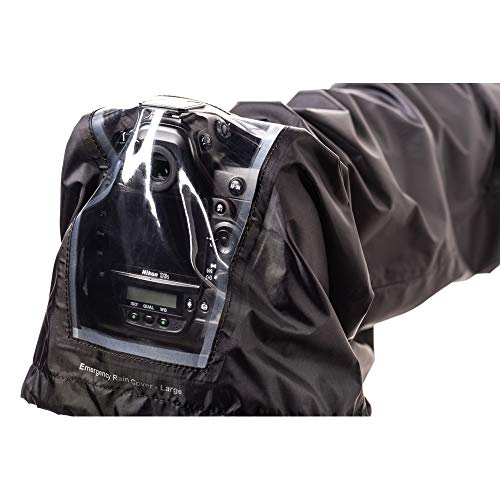 Think Tank Photo Emergency Rain Covers for DSLR and Mirrorless Cameras with up to a 600mm f/4 Lens - Large