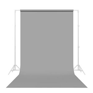 savage seamless paper photography backdrop – color #9 stone gray, size 86 inches wide x 36 feet long, backdrop for youtube videos, streaming, interviews and portraits – made in usa