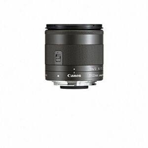 Canon EF-M 11-22mm f/4-5.6 STM Lens, Black - 7568B002