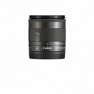 Canon EF-M 11-22mm f/4-5.6 STM Lens, Black - 7568B002