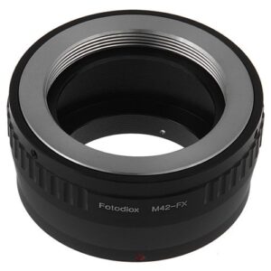Fotodiox Lens Mount Adapter Compatible with M42 Screw Mount SLR Lens on Fuji X-Mount Cameras