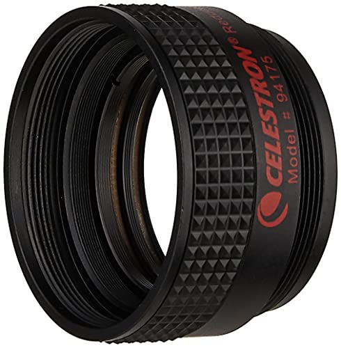 Celestron f/6.3 Reducer Corrector for C Series Telescopes & T-Adapter with SCT 5, 6, 8 with 9.25, 11, 14, Black (93633-A)