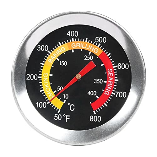 HomeSoGood Barbecue Grill Thermometer Garden Grill Temperature Gauge Outdoor Picnic Food Temp Dial Display