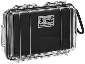 pelican 1040 micro case (black/clear), model:1040-025-100