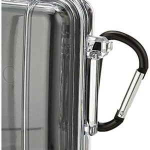 Pelican 1040 Micro Case (Black/Clear), Model:1040-025-100