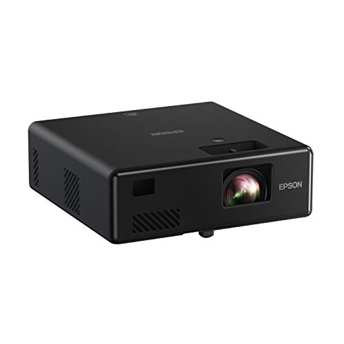 Epson EpiqVision Mini EF11 Laser Projector, 3LCD, Portable, Full HD 1080p, 1000 lumens Color Brightness and White Brightness, Compatible with Roku, FireTV, Chromecast, Playstation, Xbox ()