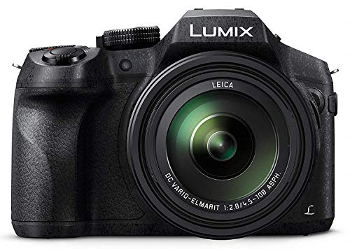 Panasonic LUMIX FZ300 Long Zoom Digital Camera Features 12.1 Megapixel, 1/2.3-Inch Sensor, 4K Video, WiFi, Splash & Dustproof Camera Body, LEICA DC 24X F2.8 Zoom Lens - DMC-FZ300K - (Black) USA