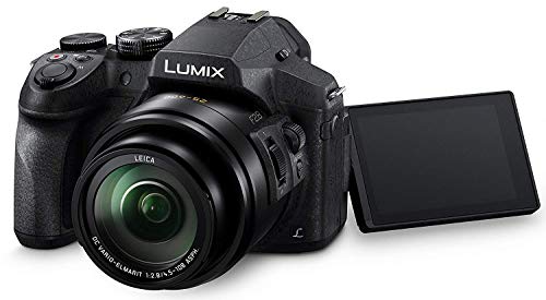 Panasonic LUMIX FZ300 Long Zoom Digital Camera Features 12.1 Megapixel, 1/2.3-Inch Sensor, 4K Video, WiFi, Splash & Dustproof Camera Body, LEICA DC 24X F2.8 Zoom Lens - DMC-FZ300K - (Black) USA