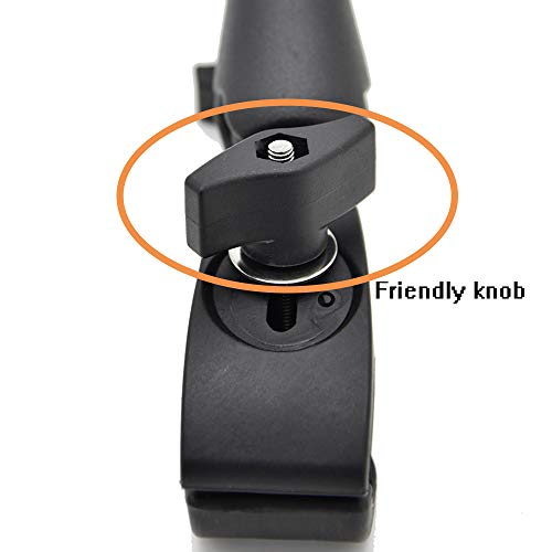 vgsion Motorcycle Mount for Insta360 One X3 / One X2 / One RS/One R/GoPro Hero, Double Ball Handlebar Mount for Action Camera