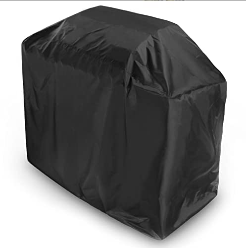 AMSAMOTION BBQ Covers Waterproof Heavy Duty Large Grill Cover, 3-4 Burner Gas BBQ Covers, Windproof, Rip-Proof, Outdoor Large Barbecue Cover for Weber, Brinkmann, Char-Broil