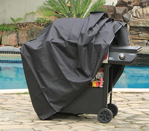 AMSAMOTION BBQ Covers Waterproof Heavy Duty Large Grill Cover, 3-4 Burner Gas BBQ Covers, Windproof, Rip-Proof, Outdoor Large Barbecue Cover for Weber, Brinkmann, Char-Broil