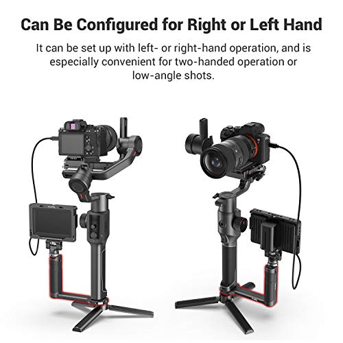 SmallRig Aluminum Side Handle Fits for DJI Ronin-S/SC/RS 2/RSC 2/RS 3/RS 3 Pro/RS 3 Mini & for ZHIYUN Crane 2S/2/V2 & MOZA Air 2/AirCorss 2 Gimbals - 2786