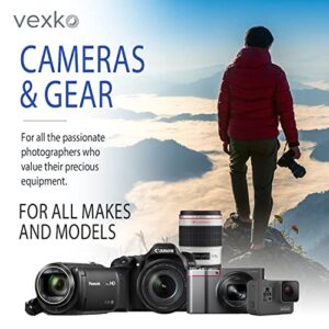 Vexko Camera Cleaning Kit for DSLR Cameras – Ideal Cleaner for Professional Camera, Sensor, Lens and LCD Screen. Compatible with Canon, Nikon, Sony, Pentax, Panasonic