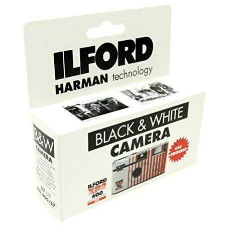 Ilford XP2 Super Single Use Camera with Flash (27 Exposures) Black and White Film 2-Pack