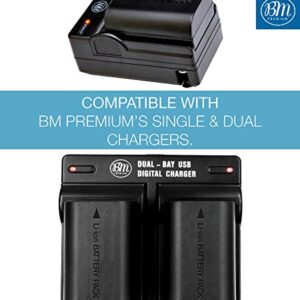 BM Premium LP-E6NH High Capacity Battery for Canon EOS R, EOS R5, EOS R6, EOS R6 II, EOS R7, EOS 90D, EOS 60D, EOS 70D, EOS 80D, EOS 5D III EOS 5D IV, EOS 6D, EOS 6D II, EOS 7D, EOS 7D Mark II Cameras