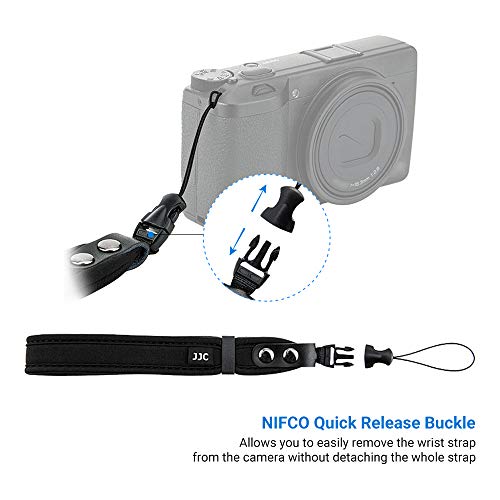 Camera Wrist Strap, Soft Hand Strap Compatible for Sony ZV-1 RX100 VII VI V IV III II RX100VA G7X Mark III II G9 X Mark II Rioch GR IIIx GR III Leica Q2 D-Lux 7 and More Mirrorless Camera