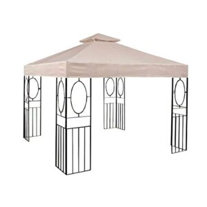 garden winds replacement canopy top cover for the 10′ x 10′ masley gazebo – 350
