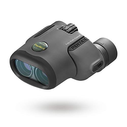 Pentax Papilio II 6.5x21 Binoculars (Gray) suitable for watching objects both close-up and far away