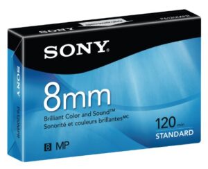 sony single 120-min 8mm tape