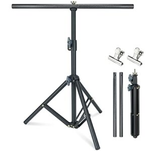 linco lincostore photography pvc backdrop background small support stand system metal 2.2ft wide 2.6ft high