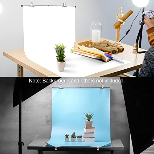 LINCO Lincostore Photography PVC Backdrop Background Small Support Stand System Metal 2.2ft Wide 2.6ft High