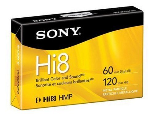 Sony Hi8 Metal Particle Hi8 tape - 1 x 120min (P6120HMPR) -