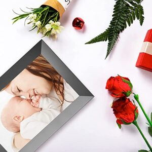 FRAMEO 10.1 Inch WiFi Digital Photo Frame with IPS Touch Screen HD Display, Easy to Send Picture and Video Remotely via APP from Anywhere, 16GB Large Storage, Auto Rotate, Slideshow, Wall Mountable