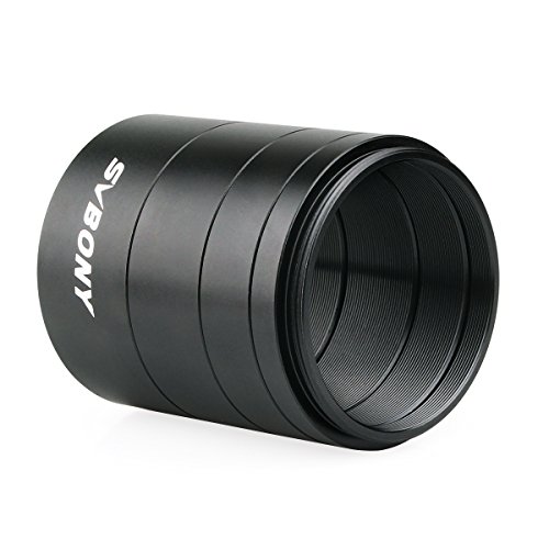 SVBONY Extension Tube M42x0.75 on Both Sides Length T2 Extension Tube Kit Length 5mm 10mm 15mm 20mm